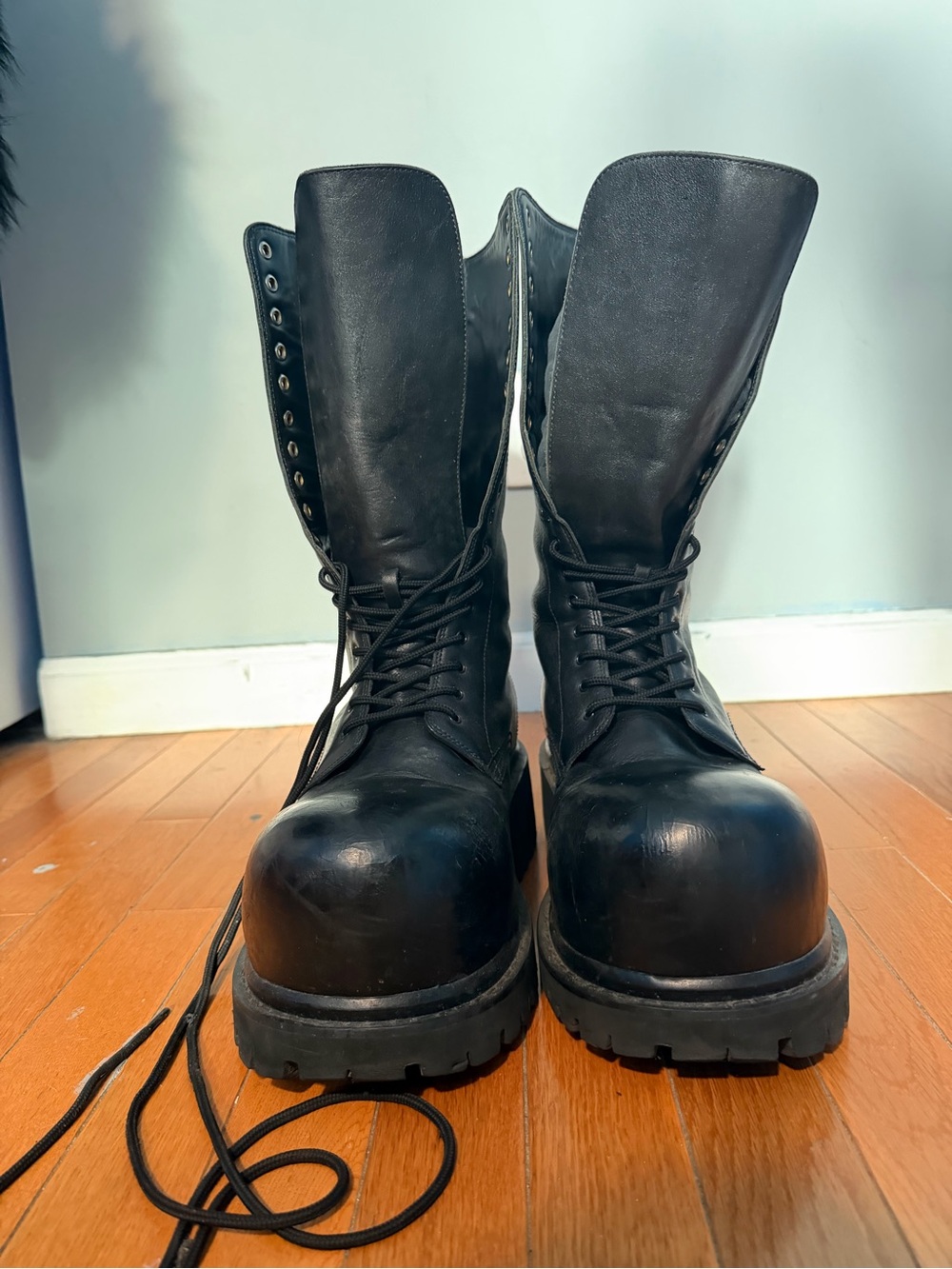 Balenciaga Runway Stomper Boots Rare - Picture 3 of 8